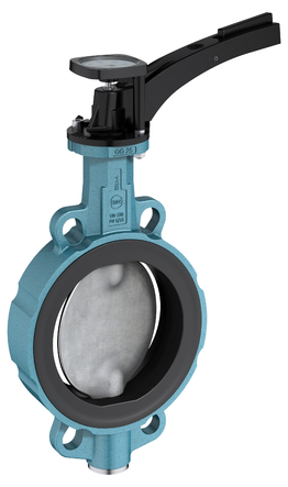 Wafer Type valve with integrated thermometer Z 011-A therm