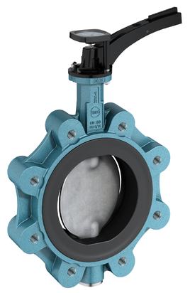 Lug Type Valve with integrated thermometer Z 014-A therm