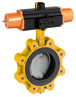 Přírubová klapka pro plynná využití Z 014-A Gas