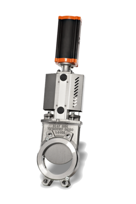 Universally applicable Knife Gate Valve. MV